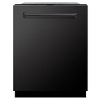 ZLINE 24 In. Monument Series Dishwasher in Black with Top Touch Control, DWMT-BS-24