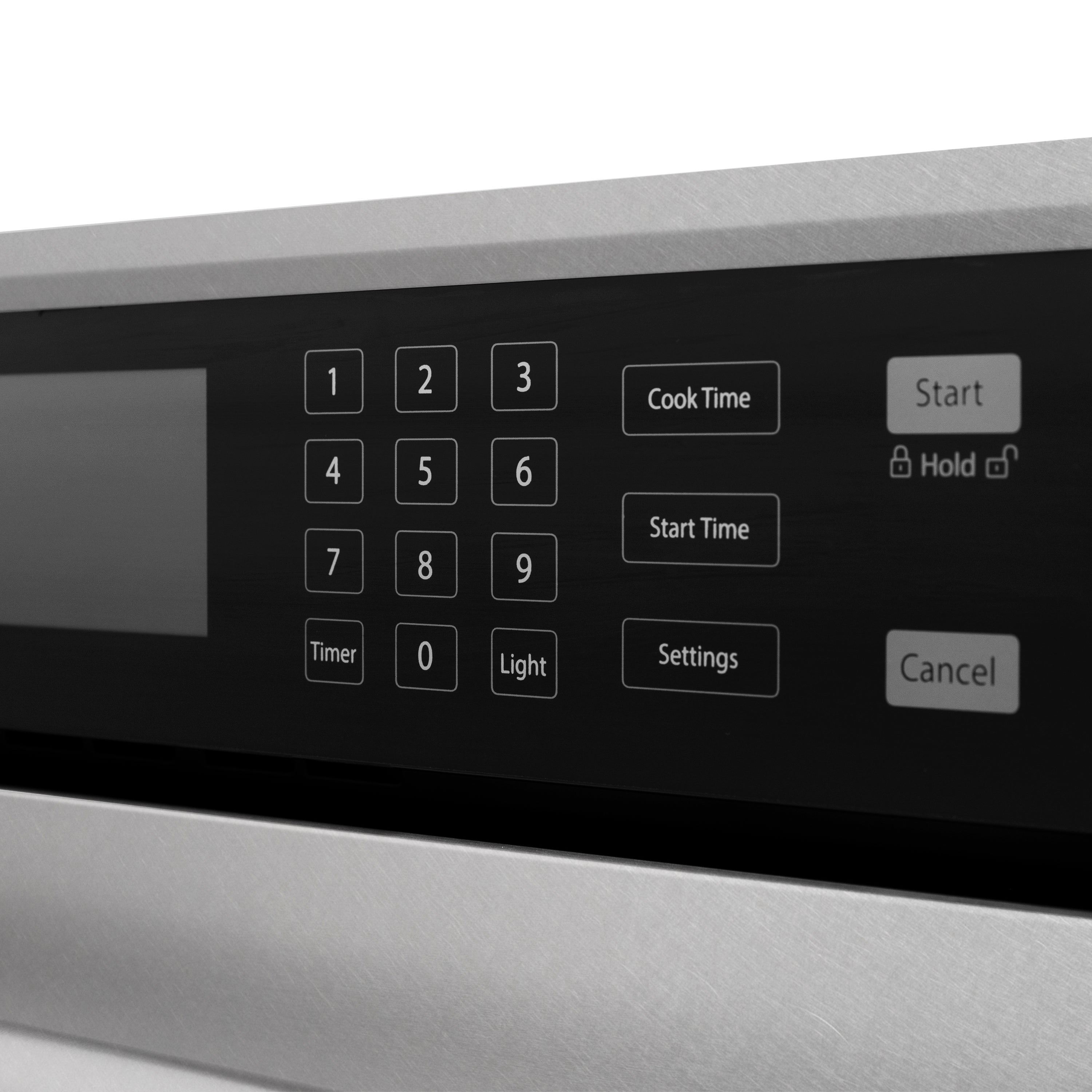 ZLINE 30" Autograph Professional True Convection Single Wall Oven with Air Fry and Self Clean in Satin Stainless Steel with White Matte Door and Champagne Bronze Handle, WASSZ-WM-30-CB