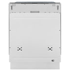ZLINE Autograph Edition 24" Monument Series 3rd Rack Top Touch Control Tall Tub Dishwasher in Custom Panel Ready with Champagne Bronze Handle, 45dBa, DWMTZ-24-CB
