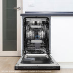ZLINE Autograph 18" Tallac Series 3rd Rack Top Control Dishwasher In Custom Panel Ready With Champagne Bronze Handle, DWVZ-18-CB