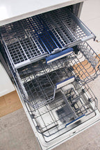 ZLINE 24 in. Top Control Tall Dishwasher is Custom Panel Ready with Matte Black Handle, DWVZ-24-MB