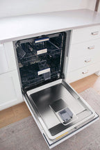 ZLINE 24 in. Top Control Tall Dishwasher is Custom Panel Ready with Matte Black Handle, DWVZ-24-MB