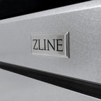 ZLINE Autograph Edition 48 in. Paramount Double Oven Dual Fuel Range, 6.7 cu. ft., 8 Gas Burners, Electric Convection Oven, Satin Stainless Steel with Champagne Bronze Accents (SDRSZ-48-CB)
