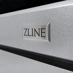 ZLINE Autograph Edition 48 in. Paramount Double Oven Gas Range with 8 Burner Cooktop in Satin Stainless Steel with Matte Black Accents, 6.7 cu. ft., SGRSZ-48-MB