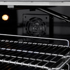 ZLINE Autograph Package - 48" Gas Range, Range Hood, and Dishwasher in White Matte and Satin Stainless Steel with Bronze Accents, 3AKPR-RASWMRHDWM48-CB, 3AKPR-RGSWMRHDWM48-CB