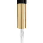 ZLINE Autograph Sierra Pull Down Spring Single Handle Kitchen Faucet in Matte Black and Champagne Bronze, SRA-KF-ZMBCB