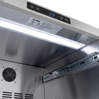 ZLINE 24 in. Refrigerator Drawer Outdoor-Rated Panel Ready 168 Can Capacity Champagne Bronze Handles (RDSPOZ-24-CB)