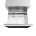 ZLINE 24 in. Refrigerator Drawer Outdoor-Rated Panel Ready 168 Can Capacity Champagne Bronze Handles (RDSPOZ-24-CB)