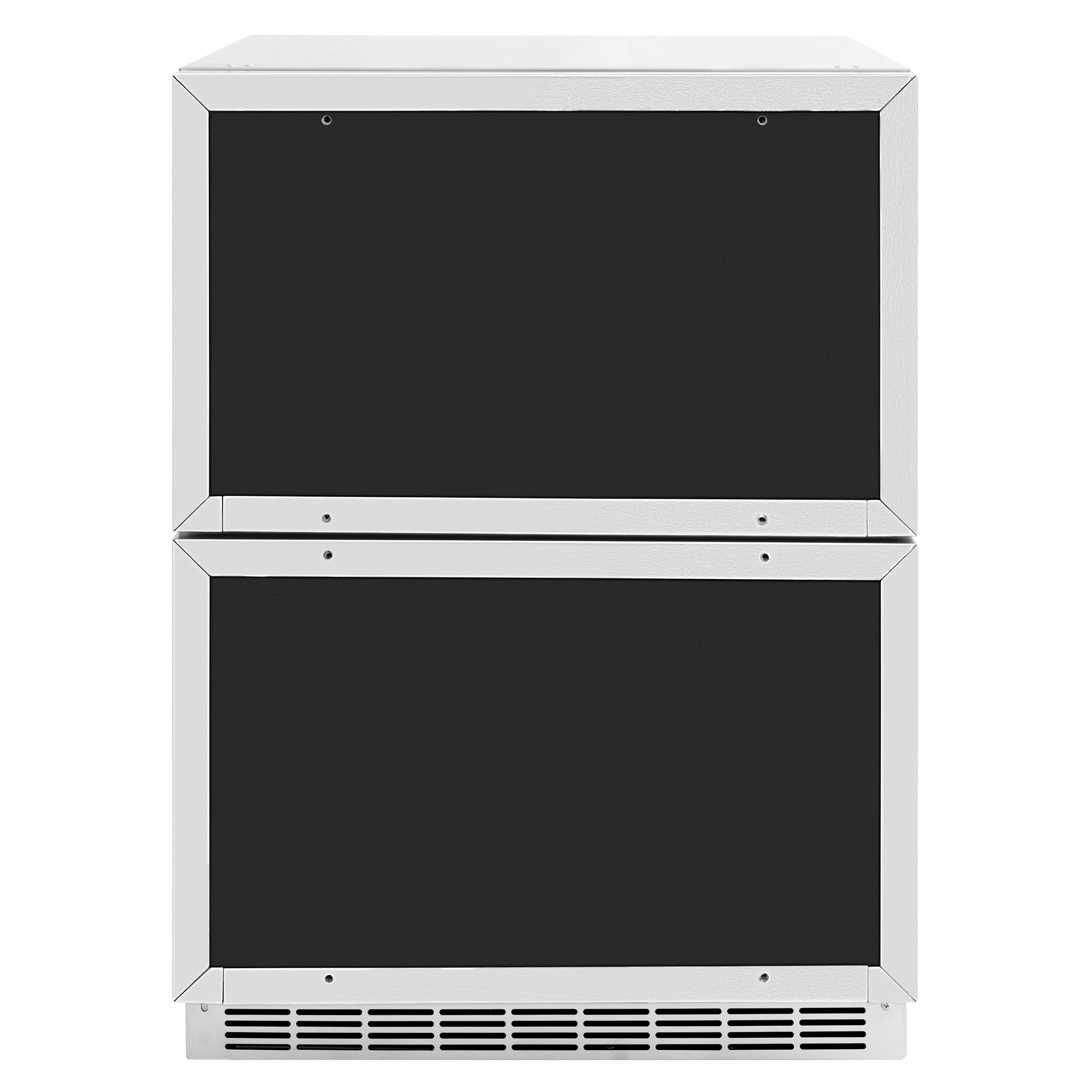 ZLINE 24-Inch Refrigerator Drawer 4.6 cu. ft. 168-Can Capacity Outdoor-Rated Panel-Ready Polished Gold Handles (RDSPOZ-24-G)