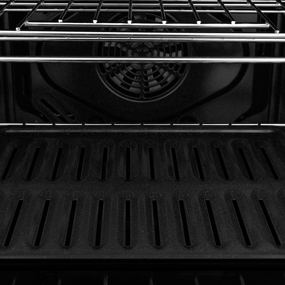 ZLINE Autograph 30" Professional True Convection Single Wall Oven with Air Fry and Self Clean in Stainless Steel with Champagne Bronze Helix Handle, WASZ-30-KCB