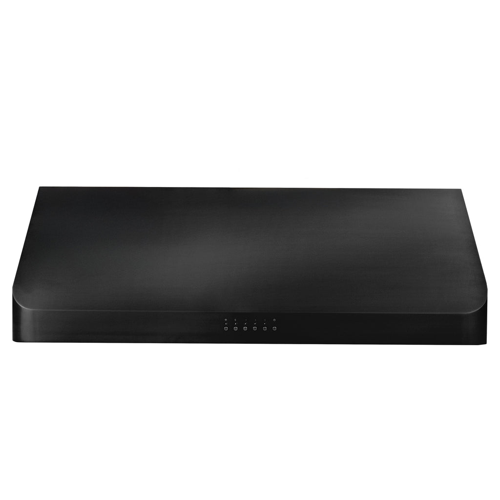 ZLINE 36 in. Under Cabinet Range Hood, 600 CFM, Ducted, Black Stainless Steel (BS623-36)