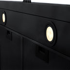 ZLINE 30 in. Under Cabinet Range Hood, 400 CFM, Black Stainless Steel (BS617-30)