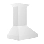ZLINE 30 in. Wall Mount Range Hood, 400 CFM, Convertible, Smooth Bright White, KBWW-30
