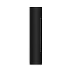ZLINE 18" 8.6 cu. ft. Left Hinge Column Freezer in Black Stainless Steel with Graphite Gray Interior, RCFVL-BS-18