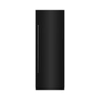 ZLINE 30 in. Column Refrigerator 16.7 cu. ft. Black Stainless Steel with Graphite Gray Interior (RCRV-BS-30)