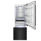 ZLINE 30 in. Built-In Refrigerator 16.1 cu. ft. Internal Water & Ice Dispenser Black Stainless Steel (RBIV-BS-30)
