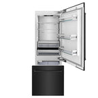 ZLINE 30 in. Built-In Refrigerator 16.1 cu. ft. Internal Water & Ice Dispenser Black Stainless Steel (RBIV-BS-30)