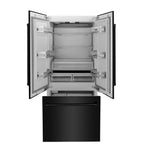 ZLINE 36 in. Built-In Refrigerator 19.6 cu. ft. Internal Water & Ice Dispenser Black Stainless Steel (RBIV-BS-36)