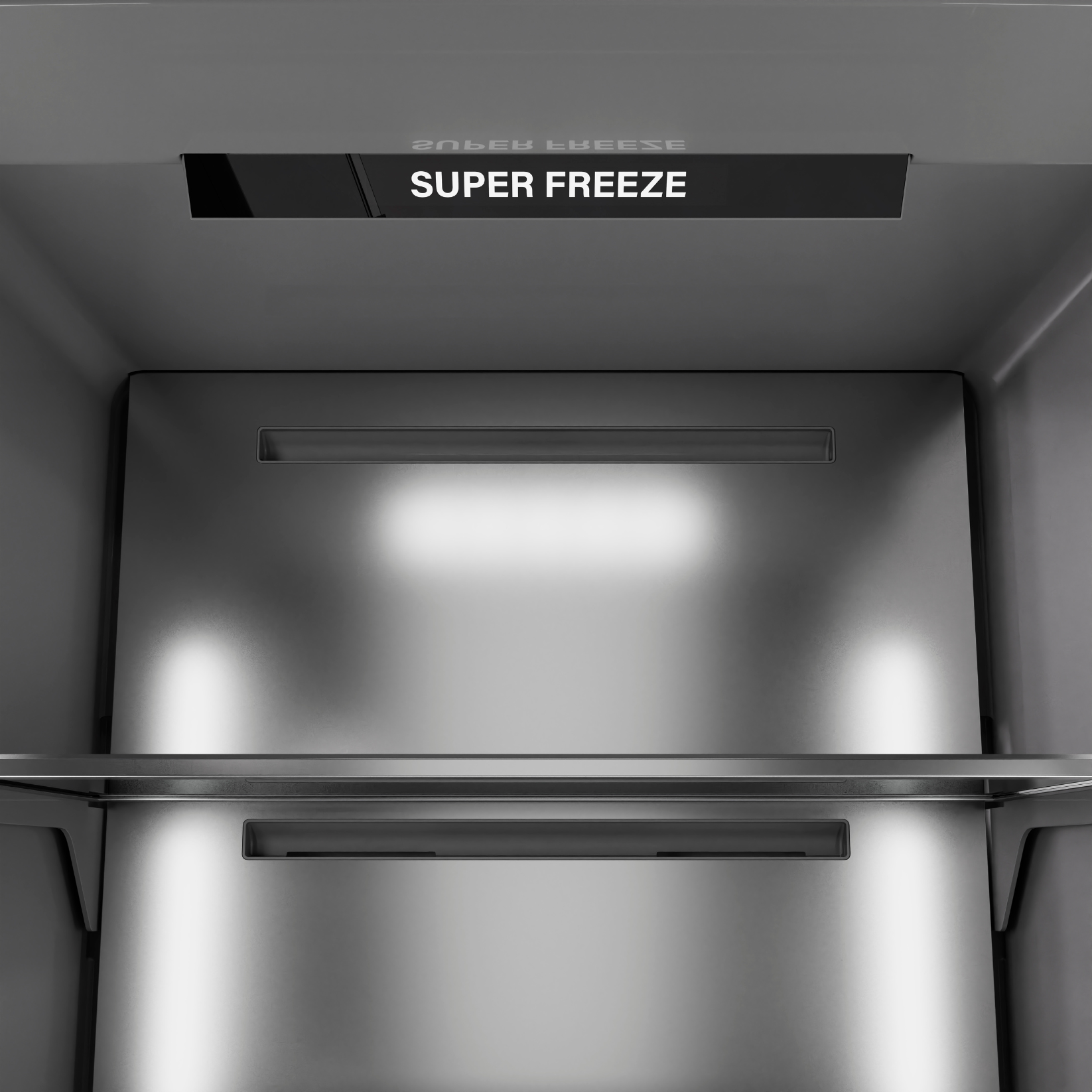 ZLINE 24" 12.4 cu. ft. Panel Ready Column Freezer with Graphite Gray Interior, RBCFV-24