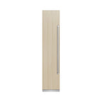 ZLINE 18" 8.6 cu. ft. Panel Ready Left Hinge Column Freezer with Graphite Gray Interior, RBCFVL-18
