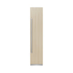 ZLINE 18" 8.6 cu. ft. Panel Ready Right Hinge Column Freezer with Graphite Gray Interior, RBCFVR-18