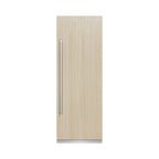 ZLINE 30 in. Column Refrigerator 16.7 Cu. Ft. Panel Ready Graphite Gray Interior (RBCRV-30)