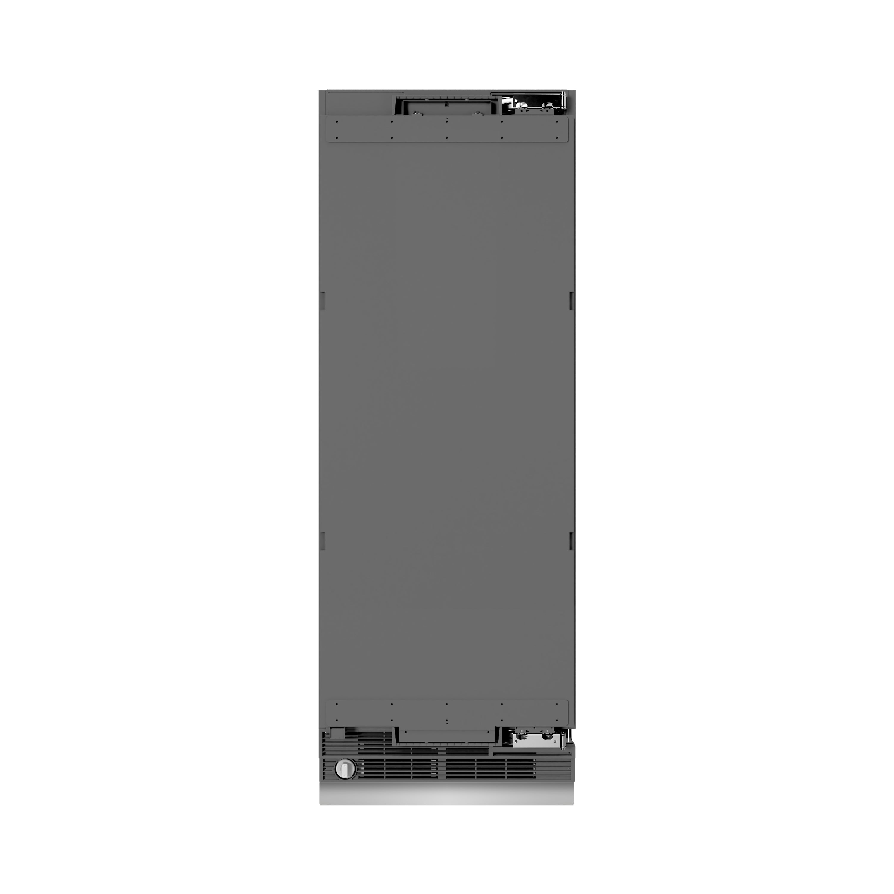 ZLINE 30 in. Column Refrigerator 16.7 Cu. Ft. Panel Ready Graphite Gray Interior (RBCRV-30)