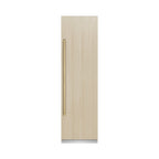 ZLINE 24 in. Panel Ready Column Refrigerator 12.5 cu. ft. Champagne Bronze Accents Graphite Gray Interior (RBCRVZ-24-CB)