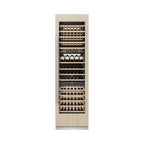 ZLINE 24" 12.4 cu. ft. Triple Zone 100 Bottle Panel Ready Column Wine Cooler, RBCWV-24