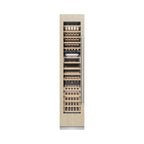 ZLINE 18" 9.0 cu. ft. Triple Zone 68 Bottle Panel Ready Left Hinge Column Wine Cooler, RBCWVL-18