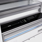 ZLINE 36 Inch Built-In Bottom Freezer Refrigerator 19.8 cu. ft. Panel Ready Water Dispenser Ice Maker (RBIT-36)