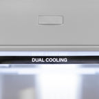 ZLINE 72 in Built-In Panel Ready French Door Refrigerator Bottom Freezer 39.6 cu. ft. Water Dispensers Ice Makers Polished Gold Accents (RBITZ-72-G)