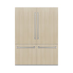 ZLINE 60 in Built-In French Door Refrigerator 32.2 cu. ft Panel Ready Stainless Steel Handles (RBIV-60-SS)