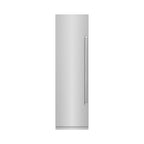 ZLINE 24" 12.4 cu. ft. Column Freezer in Stainless Steel with Graphite Gray Interior, RCFV-304-24