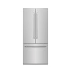 ZLINE 36 in. Built-In French Door Bottom Freezer Refrigerator 19.6 cu. ft. with Water Dispenser, Ice Maker, Stainless Steel Interior (SRBIV-304-36)