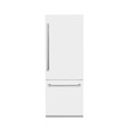 ZLINE 30 in Built-In Refrigerator 16.1 cu. ft. Internal Water & Ice Dispenser White Matte (RBIV-WM-30)