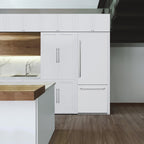 ZLINE 30 in Built-In Refrigerator 16.1 cu. ft. Internal Water & Ice Dispenser White Matte (RBIV-WM-30)