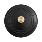 ZLINE 5-Piece Enameled Cast Iron Cookware Set in Black Matte, CWSETS-BLM-5