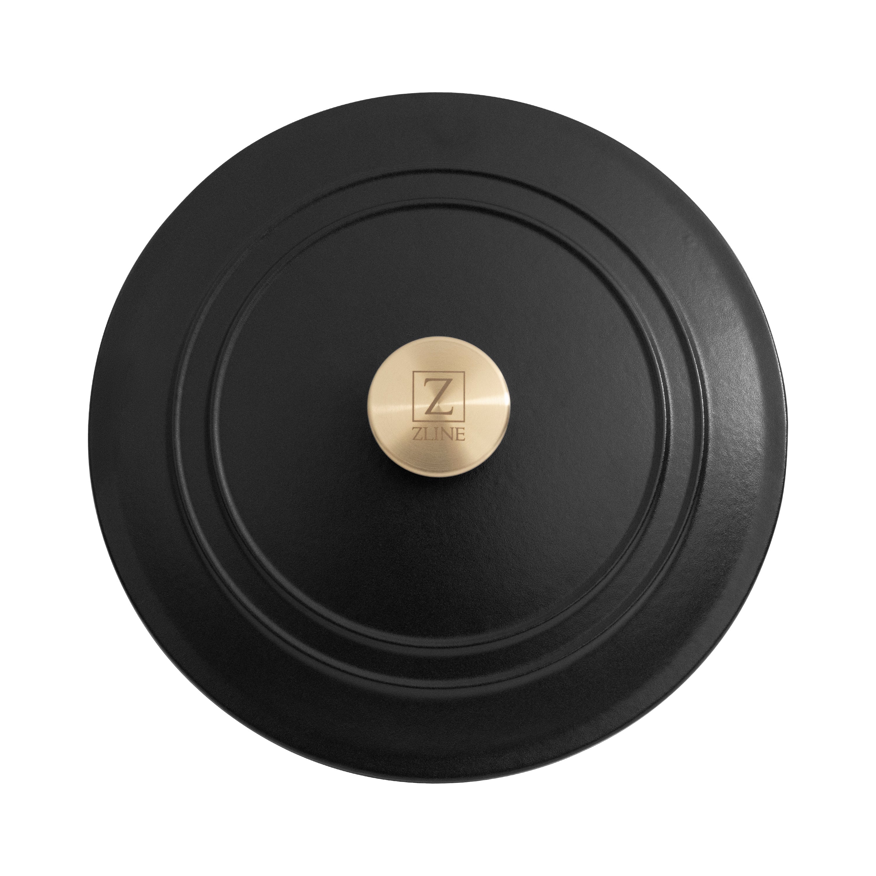 ZLINE 5-Piece Enameled Cast Iron Cookware Set in Black Matte, CWSETS-BLM-5