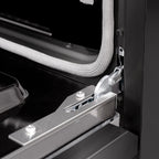 ZLINE 30 in. Gas Range 4.2 cu. ft. 4 Burners Black Stainless Steel Champagne Bronze Accents (CGRBZ-30-CB)