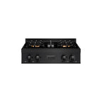 ZLINE 30" Classic Gas Rangetop with 4 Burner DuoPro™ Cooktop in Black Stainless Steel, PCRTB-30