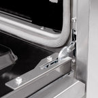 ZLINE 30 in. Classic Dual Fuel Range 4.2 cu. ft. 4 Burners Stainless Steel with Polished Gold Accents (CDRZ-30-G)