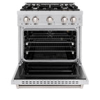 ZLINE 30-in 4.2 cu. ft. Classic Gas Range with 4 Burners, Stainless Steel, MODEL CGR30
