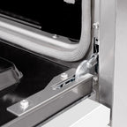 ZLINE 30 in. Classic Dual Fuel Range with 4 Gas Burners and Electric Convection Oven, 4.2 cu. ft., Stainless Steel with White Matte Door (CDR-WM-30)