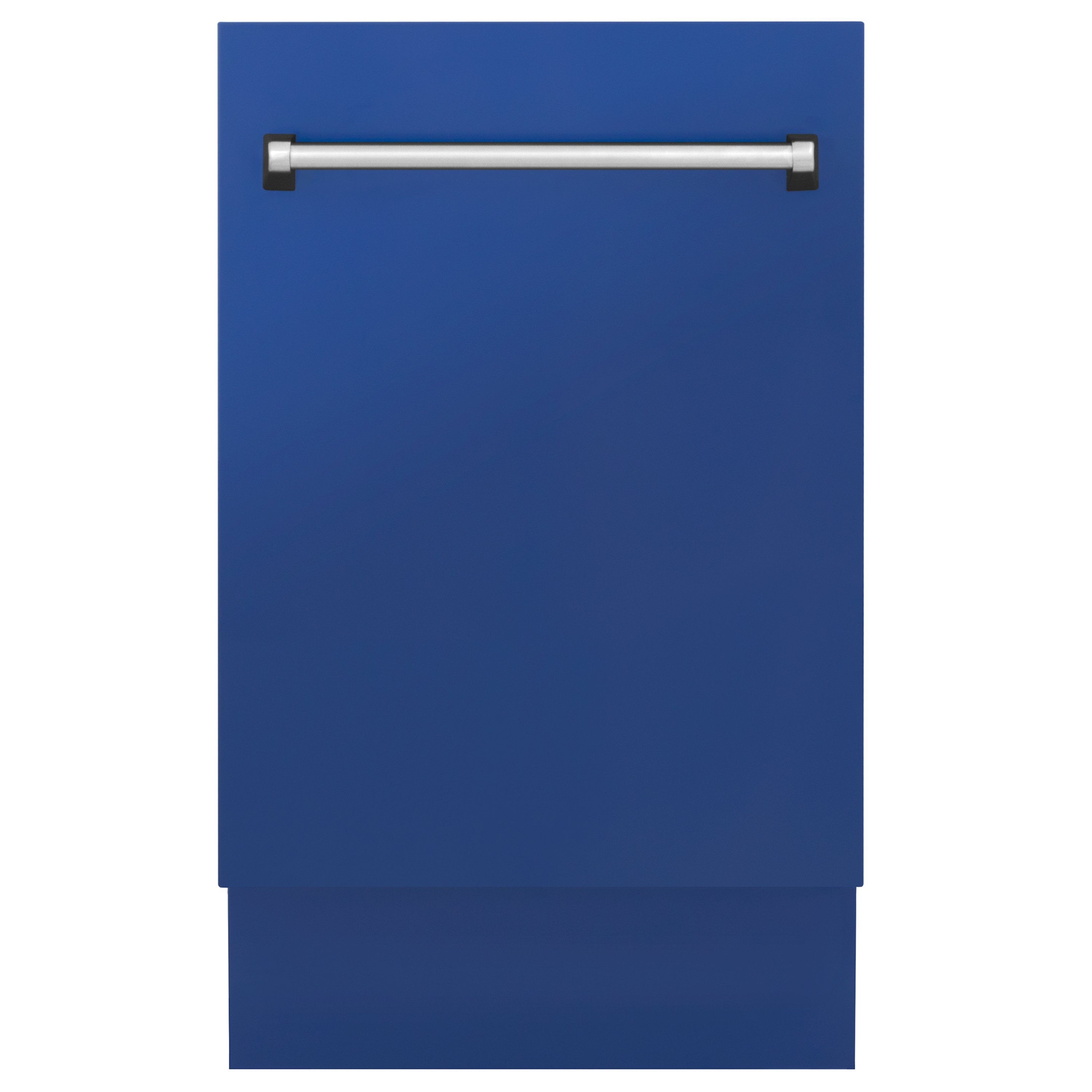 ZLINE 18 in. Top Control Tall Dishwasher in Blue Matte with 3rd Rack, DWV-BM-18