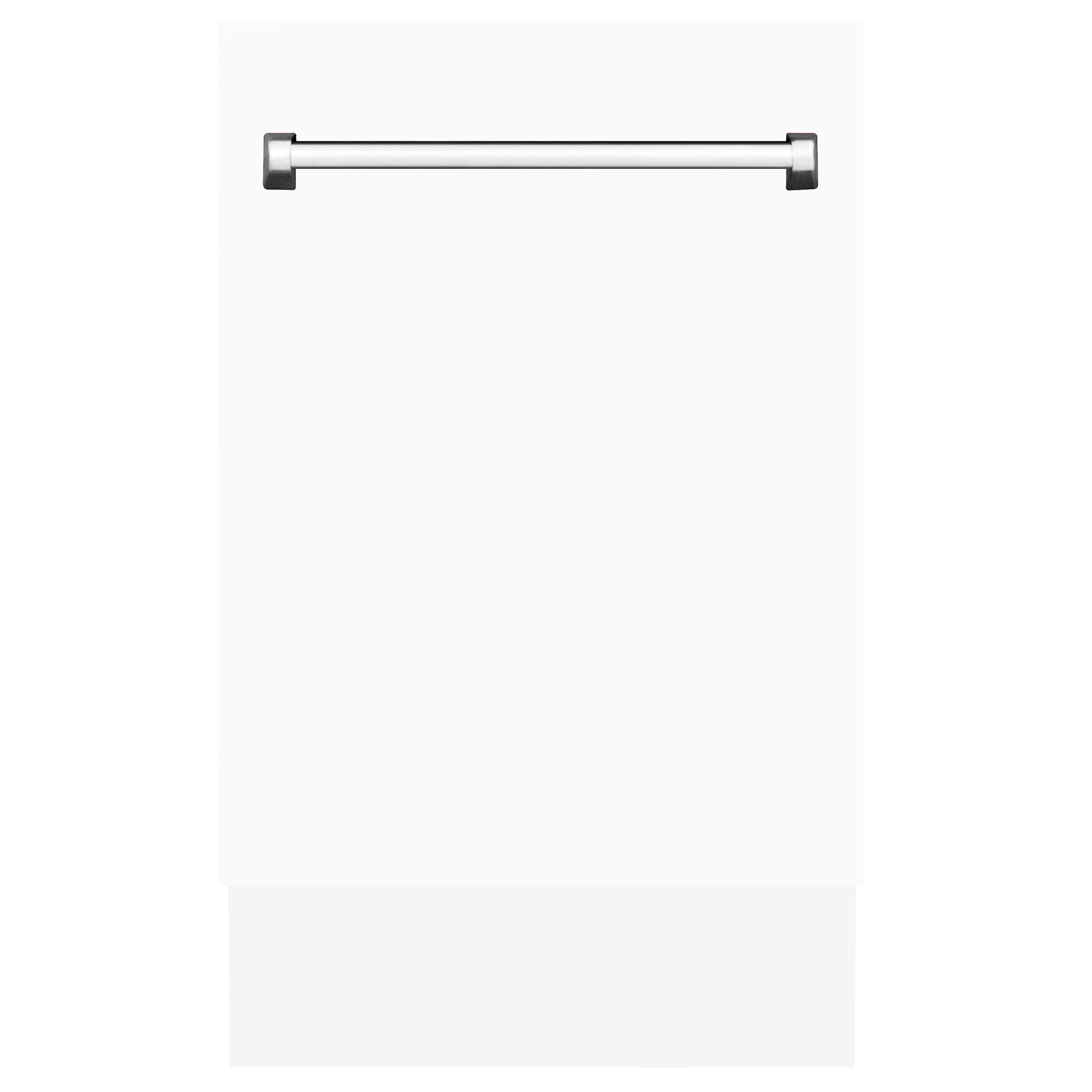ZLINE 18 in. Top Control Tall Dishwasher in White Matte with 3rd Rack, DWV-WM-18