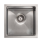 ZLINE 15" Boreal Undermount Single Bowl Satin Stainless Steel Bar Kitchen Sink, SUS-15S