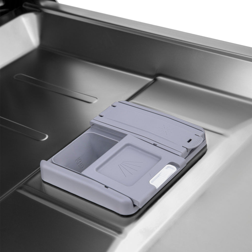 ZLINE 18 in. Top Control Dishwasher in Satin Stainless Steel with Stainless Steel Tub, DW-SN-18