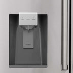 ZLINE 36 Inch French Door Refrigerator Fingerprint Resistant Stainless Steel Water & Ice Dispenser Gold Accents (RFMZ-W-36-G)