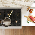 ZLINE 48 in. Gas Range 6.7 cu. ft. Dual Ovens 8 Burner DuoPro™ Cooktop Stainless Steel (PSGR48)